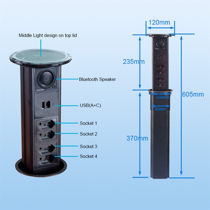 Ac Brushed Plug Socket price